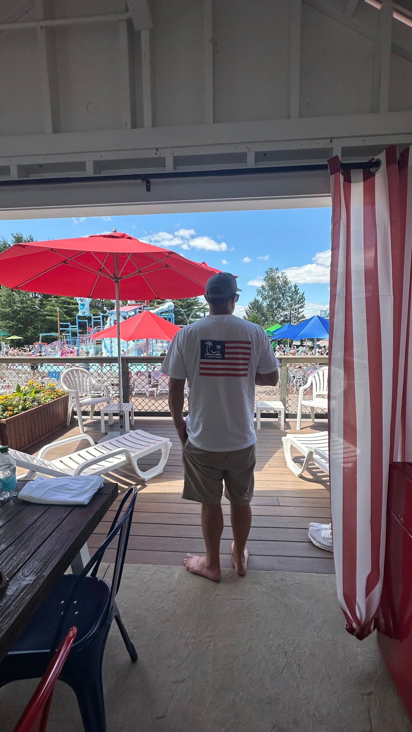 Hammock Logo Flag. T-Shirt, Crewneck Sweatshirt and Hooded Sweatshirt