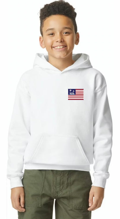 Youth Hammock Logo Flag. Hooded Sweatshirt, Crewneck Sweatshirt and T-shirt