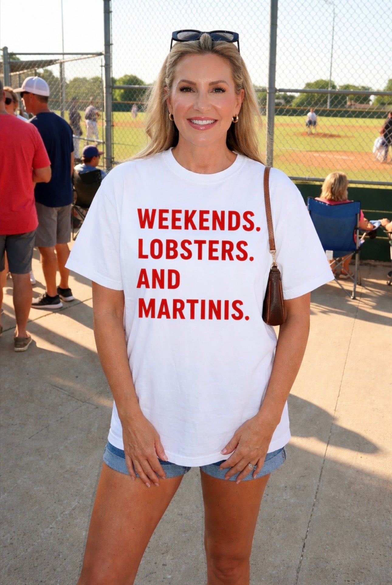 WEEKENDS. LOBSTERS. AND MARTINIS. T-Shirt & Crewneck Sweatshirt