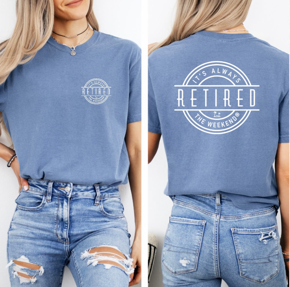 Retired Lifestyle Graphic Tee Shirt