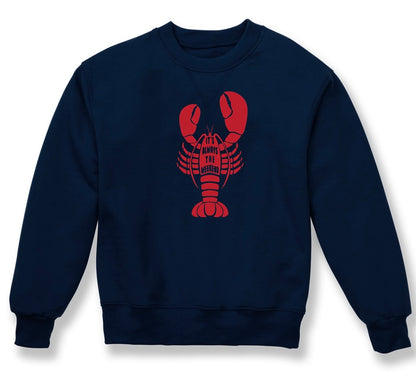 Lobster Crewneck T-shirt, Longsleeve and Sweatshirt, Front only