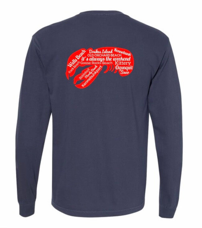 Southern Maine Lobster Crewneck and Hoodie