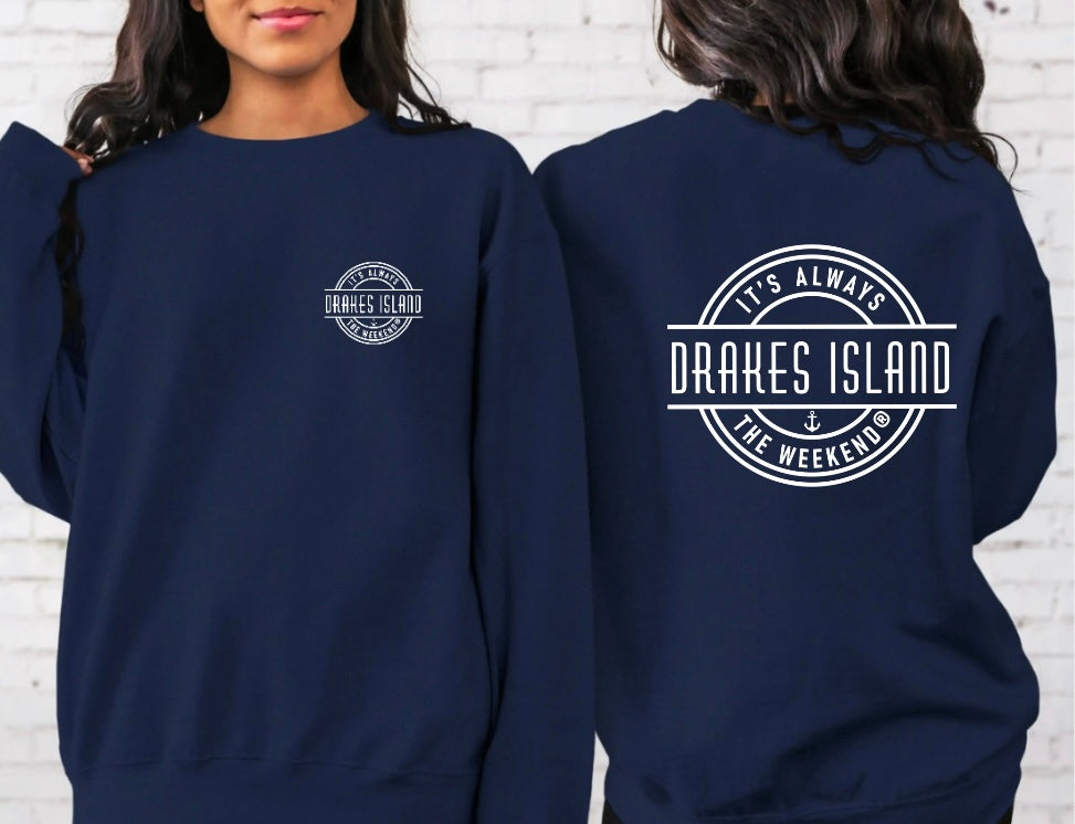 OGT, Wells Beach & DI, Classic Crewneck Sweatshirt for Everyday Comfort
