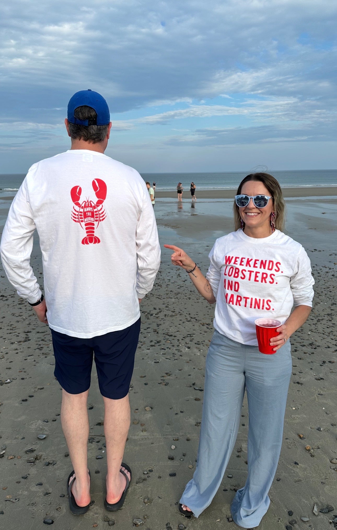 Lobster T-Shirt, Long Sleeve & Crewneck Sweatshirt