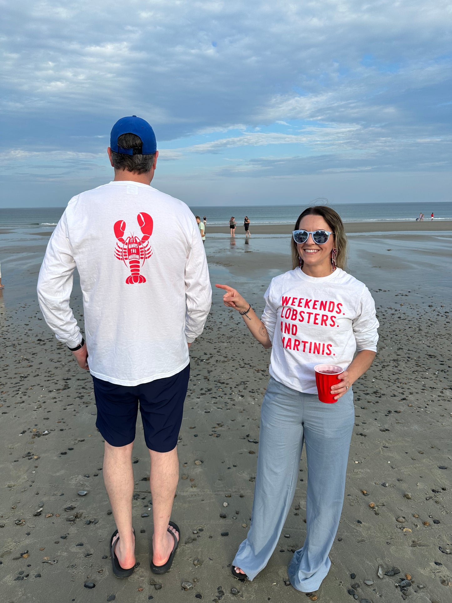 Lobster T-shirt and Long-sleeve