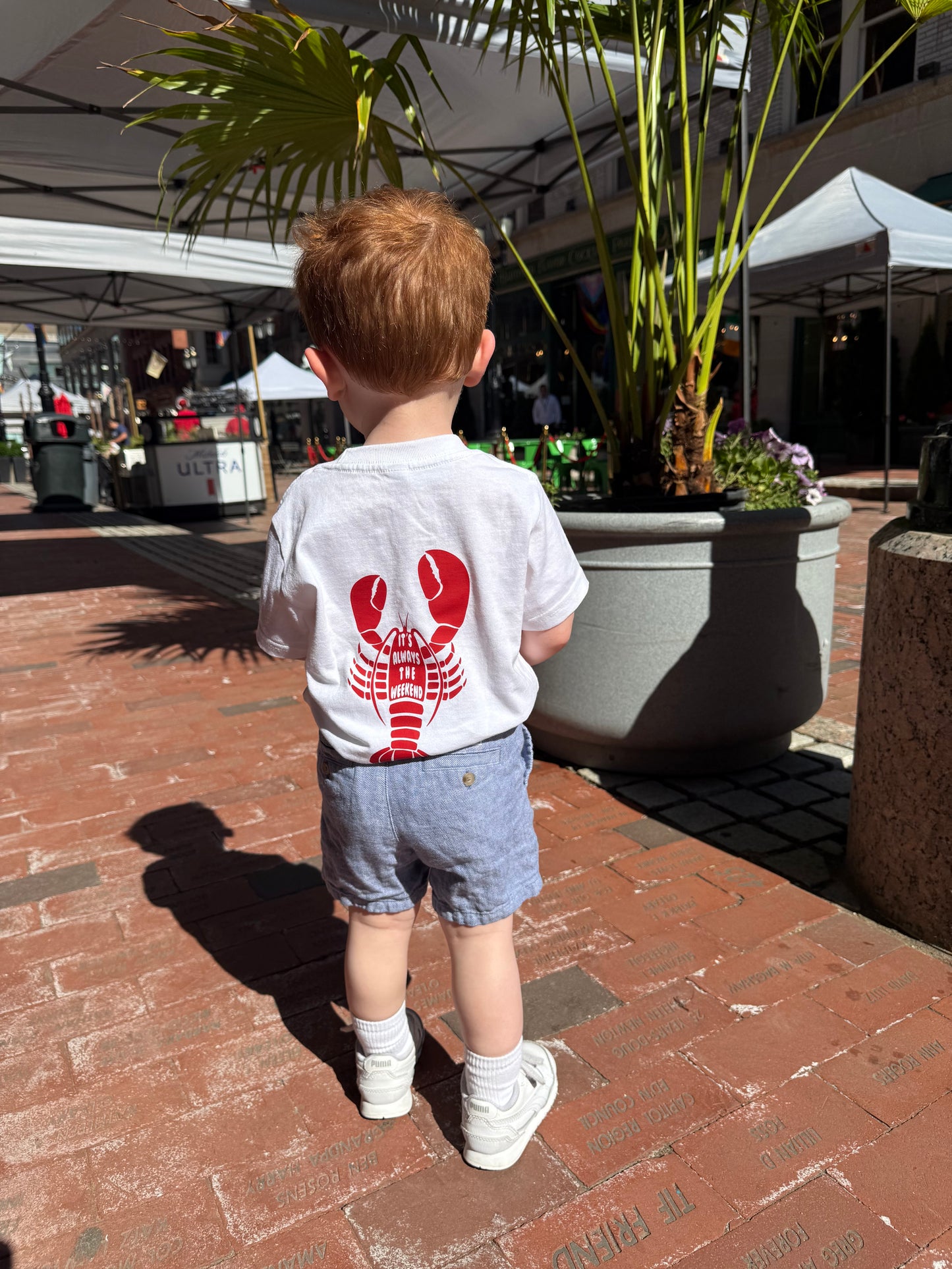 Youth Lobster Tee & Hooded Sweatshirt