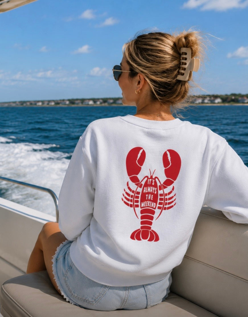 Lobster Crewneck Sweatshirt