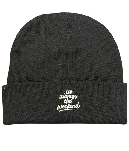 Embroidered Signature Winter Hat