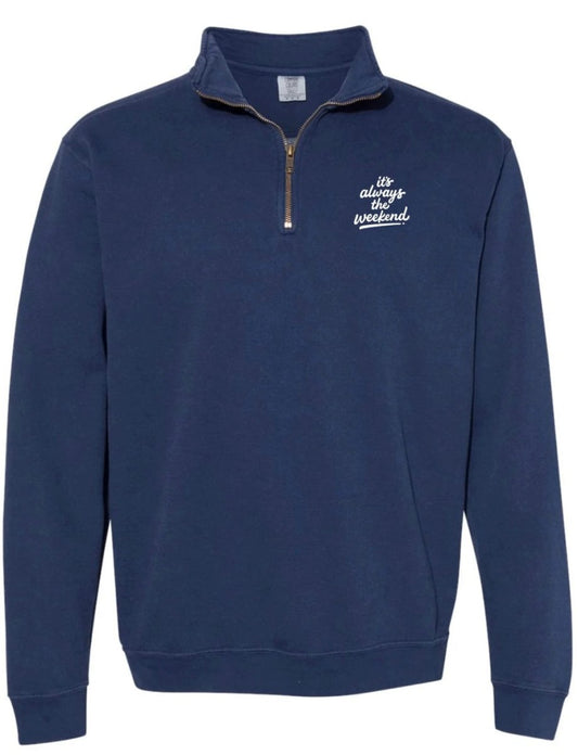 Adult, Quarter Zip - it's always the weekend®