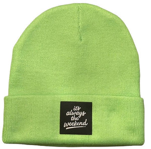 Beanie Hat - it's always the weekend®