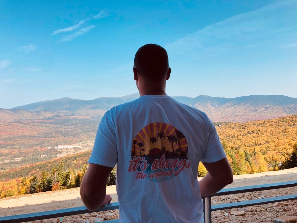 Unisex Golden Hour Tee - it's always the weekend®
