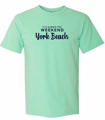 York Beach Tee - it's always the weekend®