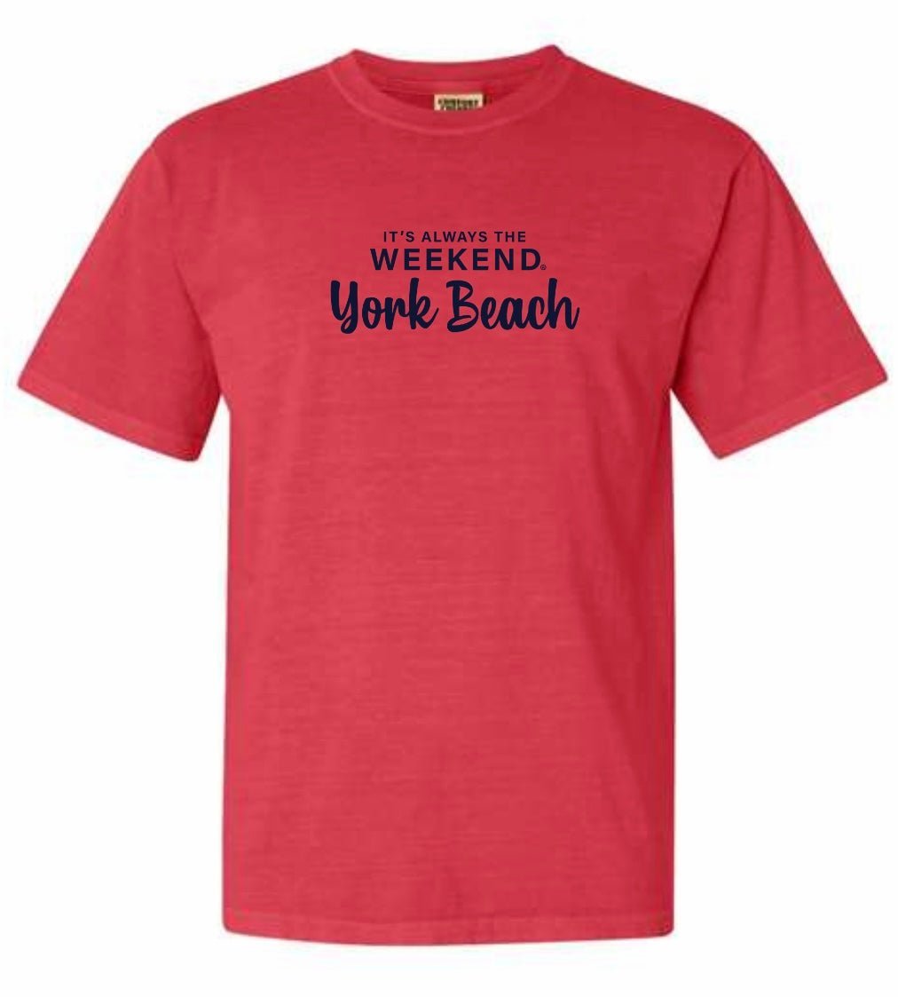York Beach Tee - it's always the weekend®